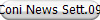 Coni News Sett.09